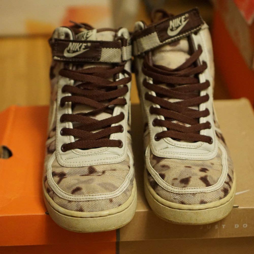 Nike Vandal Supreme Hi Top Camo Print Lace up